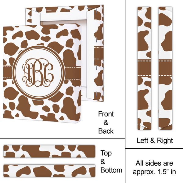 Cow Print 11x14 - Canvas Print - Approval