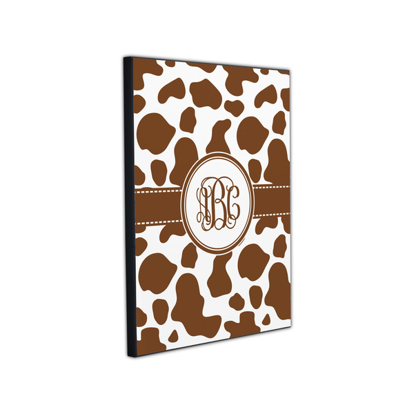 Cow Print 11x14 Wood Print - Angle View