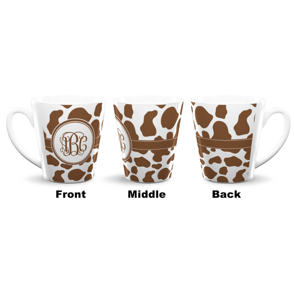 Cow Print 12 Oz Latte Mug - Approval