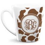 Cow Print 12 Oz Latte Mug (Personalized)