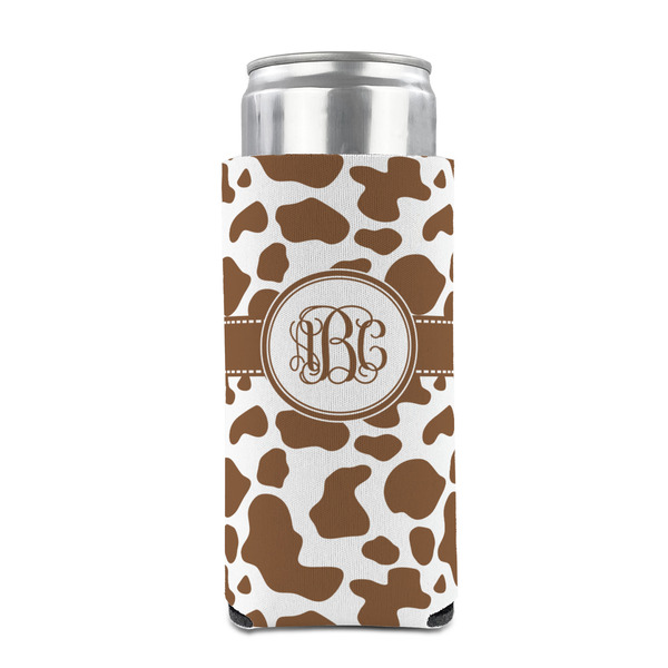 Cow Print 12oz Tall Can Sleeve - FRONT (on can)