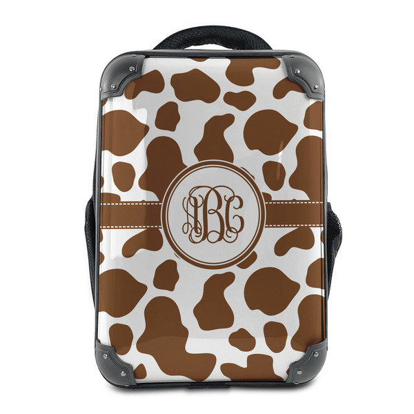 Custom Cow Print 15" Hard Shell Backpack (Personalized)