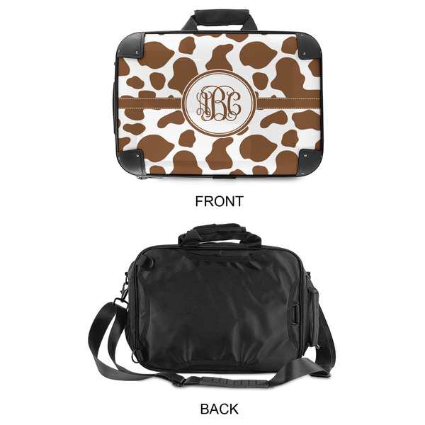 Cow Print 15" Hard Shell Briefcase - APPROVAL