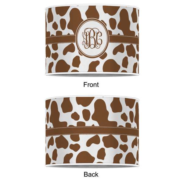 Cow Print 16" Drum Lampshade - APPROVAL (Poly Film)
