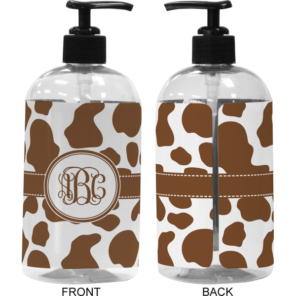 Cow Print 16 oz Plastic Liquid Dispenser (Approval)