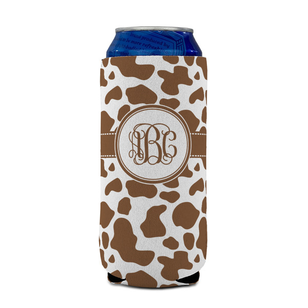 Cow Print 16oz Can Sleeve - FRONT (on can)