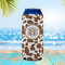 Cow Print 16oz Can Sleeve - LIFESTYLE