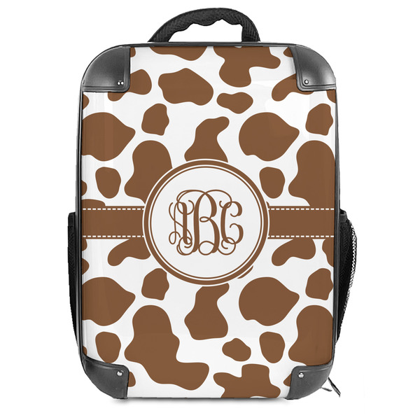 Custom Cow Print Hard Shell Backpack (Personalized)