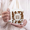 Cow Print 20oz Coffee Mug - LIFESTYLE