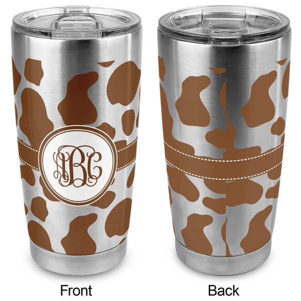 Cow Print 20oz SS Tumbler - Full Print - Approval