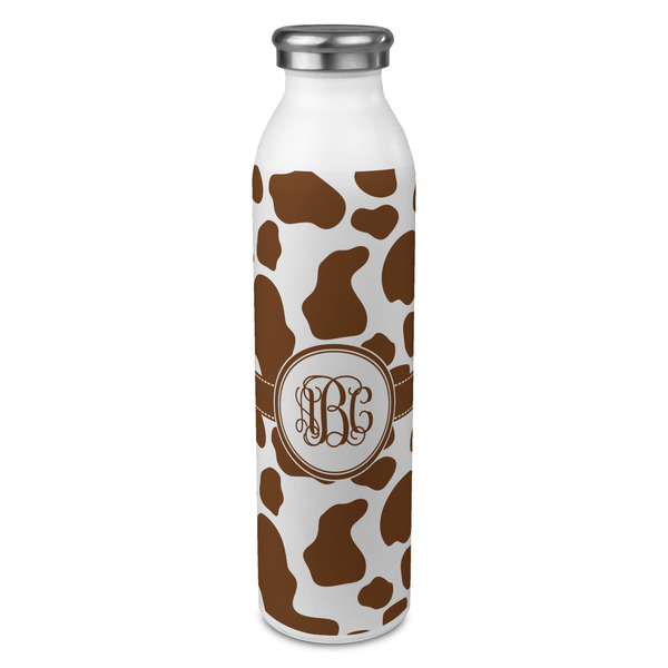 Custom Cow Print 20oz Stainless Steel Water Bottle - Full Print (Personalized)