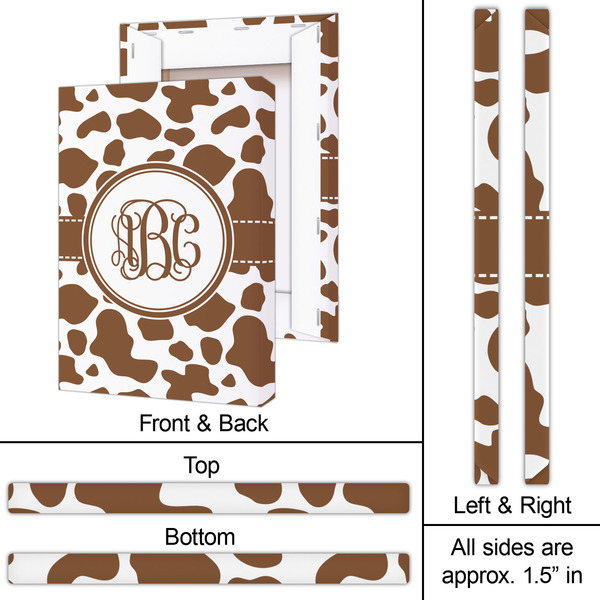 Cow Print 20x30 - Canvas Print - Approval