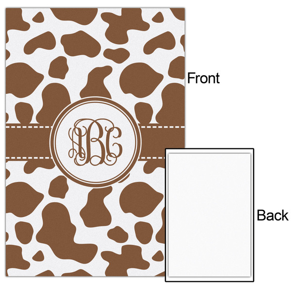 Cow Print 20x30 - Matte Poster - Front & Back