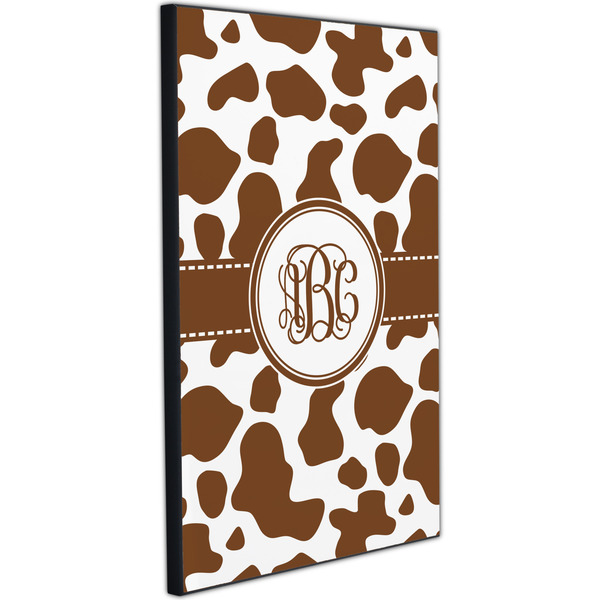 Cow Print 20x30 Wood Print - Angle View