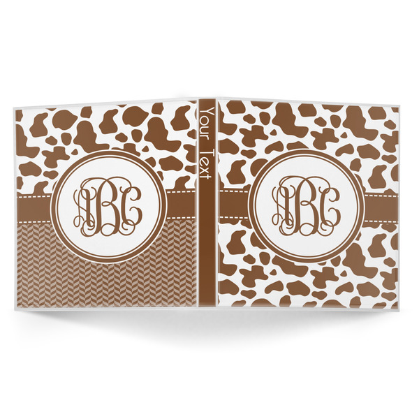 Cow Print 3-Ring Binder Approval- 1in