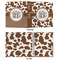 Cow Print 3 Ring Binders - Full Wrap - 1" - APPROVAL