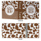 Cow Print 3 Ring Binders - Full Wrap - 3" - APPROVAL