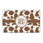 Cow Print 3' x 5' Patio Rug (Personalized)