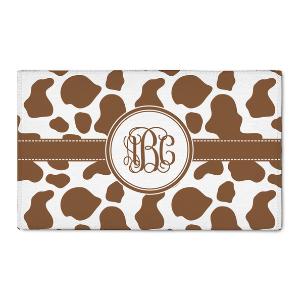 Custom Cow Print 3' x 5' Patio Rug (Personalized)