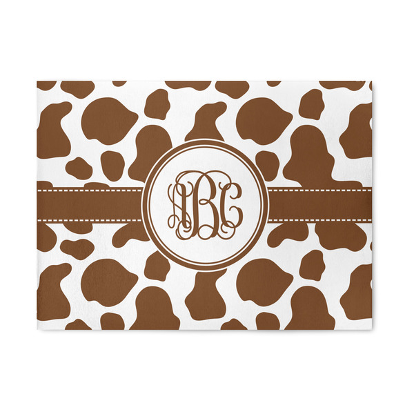 Custom Cow Print Area Rug (Personalized)
