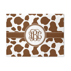 Cow Print 5' x 7' Patio Rug (Personalized)