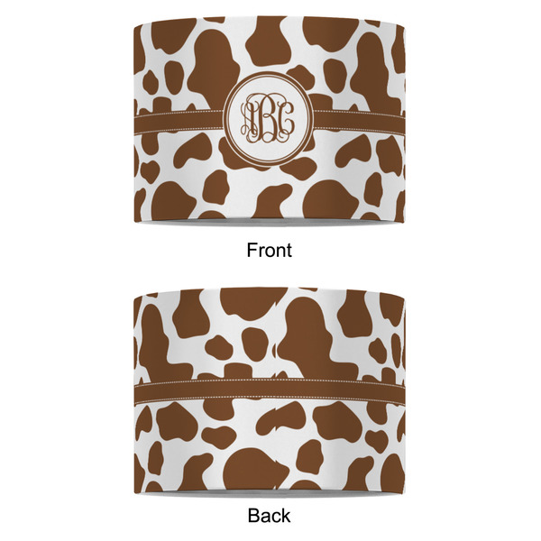 Cow Print 8" Drum Lampshade - APPROVAL (Fabric)