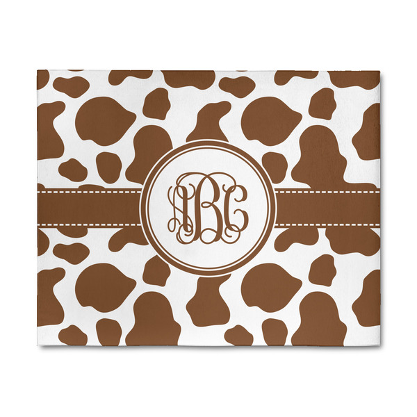 Custom Cow Print 8' x 10' Indoor Area Rug (Personalized)