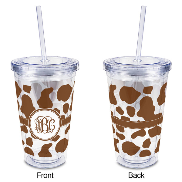 Cow Print Acrylic Tumbler - Full Print - Approval