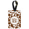 Cow Print Aluminum Luggage Tag (Personalized)