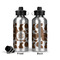 Cow Print Aluminum Water Bottle - Front and Back