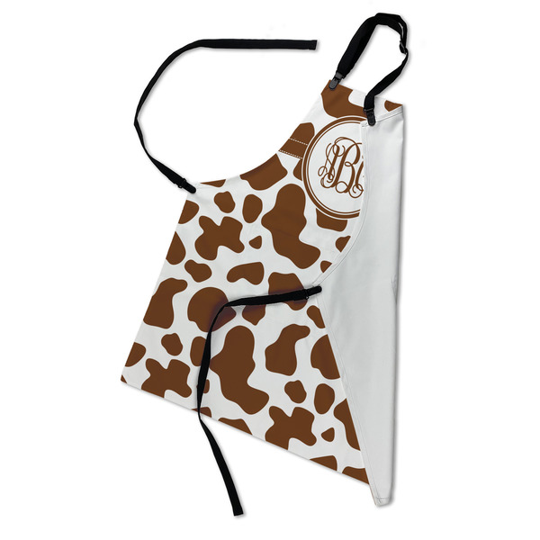 Cow Print Apron - Folded