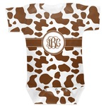 Cow Print Baby Bodysuit (Personalized)