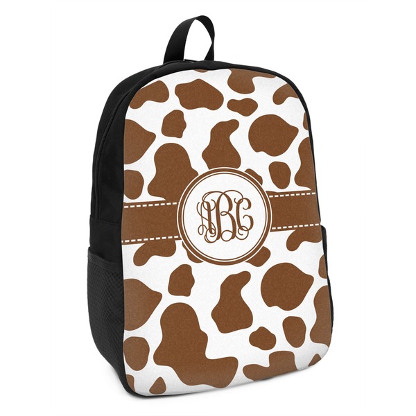 Custom Cow Print Kids Backpack (Personalized)