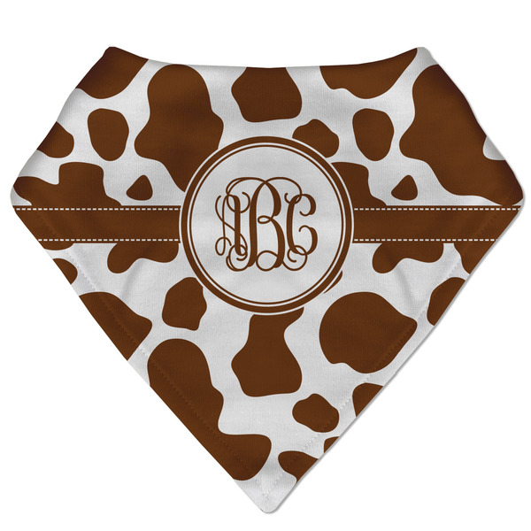 Custom Cow Print Bandana Bib (Personalized)