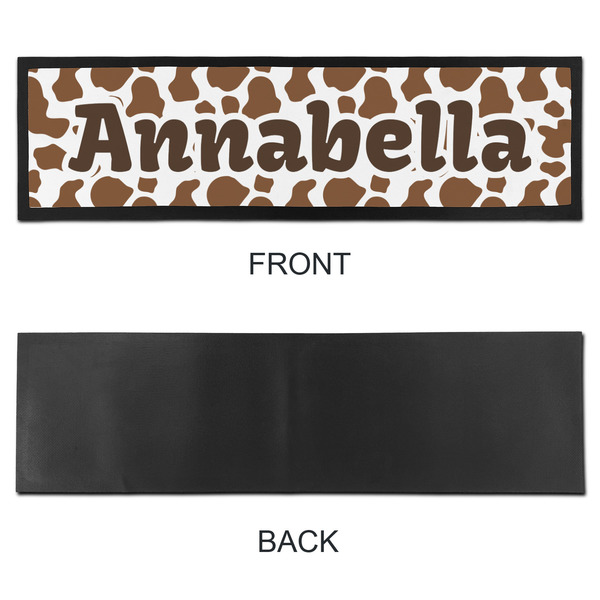 Cow Print Bar Mat - Large - APPROVAL