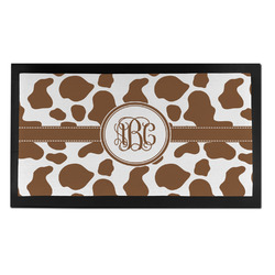 Cow Print Bar Mat - Small (Personalized)