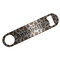 Cow Print Bar Opener - Silver - Front