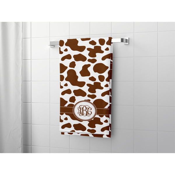 Cow Print Bath Towel - LIFESTYLE
