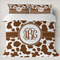 Cow Print Duvet Cover Set - King (Personalized)