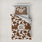 Cow Print Bedding Set- Twin XL Lifestyle - Duvet