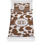 Cow Print Comforter Set - Twin XL (Personalized)