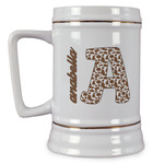 Cow Print Beer Stein (Personalized)