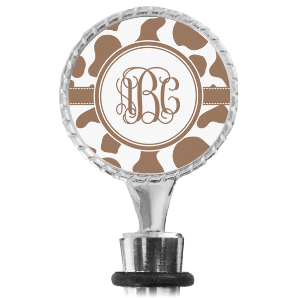 Cow Print Bottle Stopper Main View