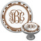 Cow Print Cabinet Knob (Silver) (Personalized)