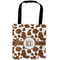 Cow Print Auto Back Seat Organizer Bag (Personalized)