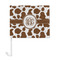 Cow Print Car Flag - Large - FRONT