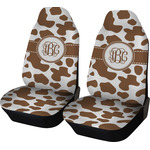 Cow Print Car Seat Covers (Set of Two) (Personalized)