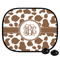 Cow Print Car Side Window Sun Shade (Personalized)