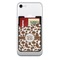 Cow Print Cell Phone Credit Card Holder w/ Phone