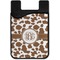 Cow Print Cell Phone Credit Card Holder